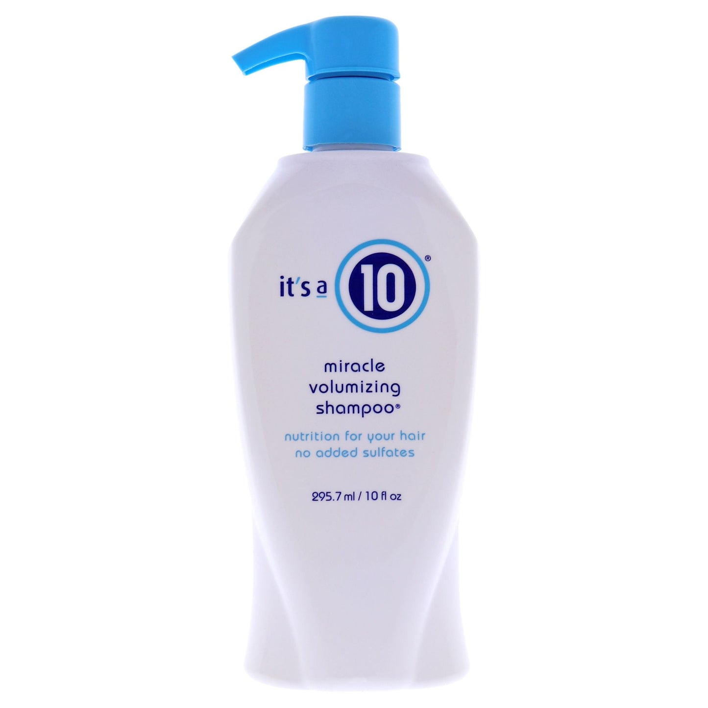 Champú voluminizador Miracle sin sulfato de Its A 10 para unisex - Champú de 10 oz