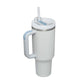 1200ml Stainless Steel Mug Coffee Cup Thermal Travel Car Auto Mugs T hermos 40 Oz Tumbler with Handle Straw Cup Drinkware New In