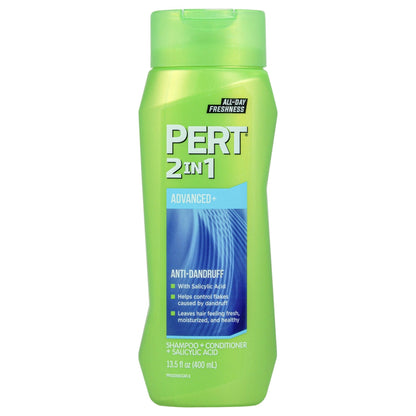 Control de la caspa Piritiona de zinc para un cabello sin escamas Champú y acondicionador 2 en 1