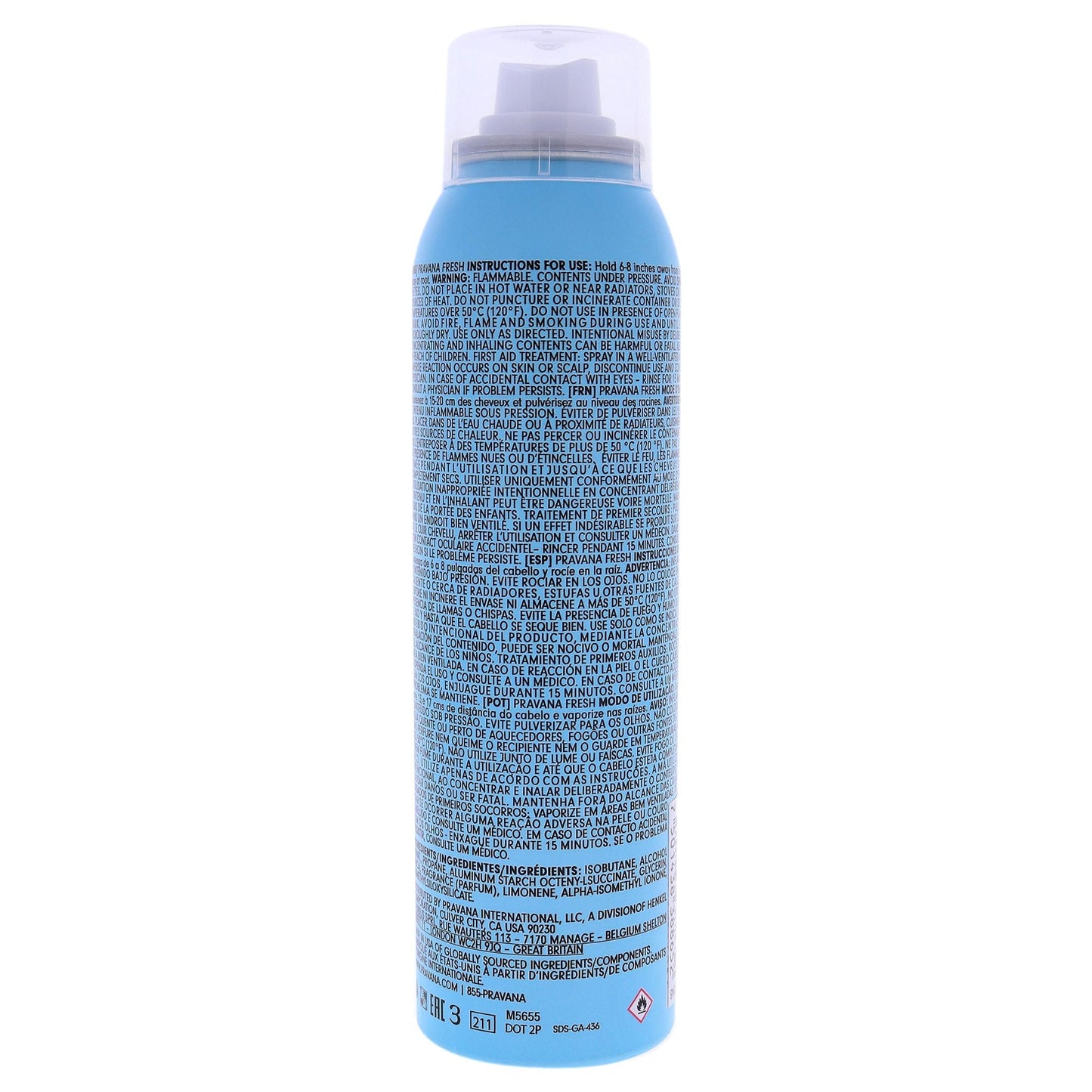 Champú en seco Fresh de Pravana para Unisex - Champú en seco de 3.4 oz