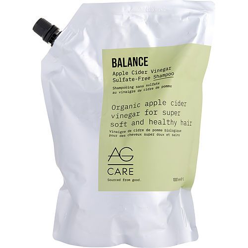 AG HAIR CARE by AG Hair Care BALANCE CHAMPÚ SIN SULFATOS DE VINAGRE DE MANZANA (NUEVO EMPAQUE) 33.8 OZ