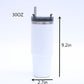 1pc Stainless Steel Vacuum Mug; Home; Office Or Car Vacuum Flask; Insulation Cup With Straw; Insulated Tumbler