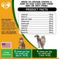 Pastillas masticables para la prevención de pulgas y garrapatas para perros y gatos Tratamiento oral contra pulgas Revolution para mascotas Control de plagas Pastillas masticables de defensa natural Pequeñas tabletas sabor a pollo para gatos