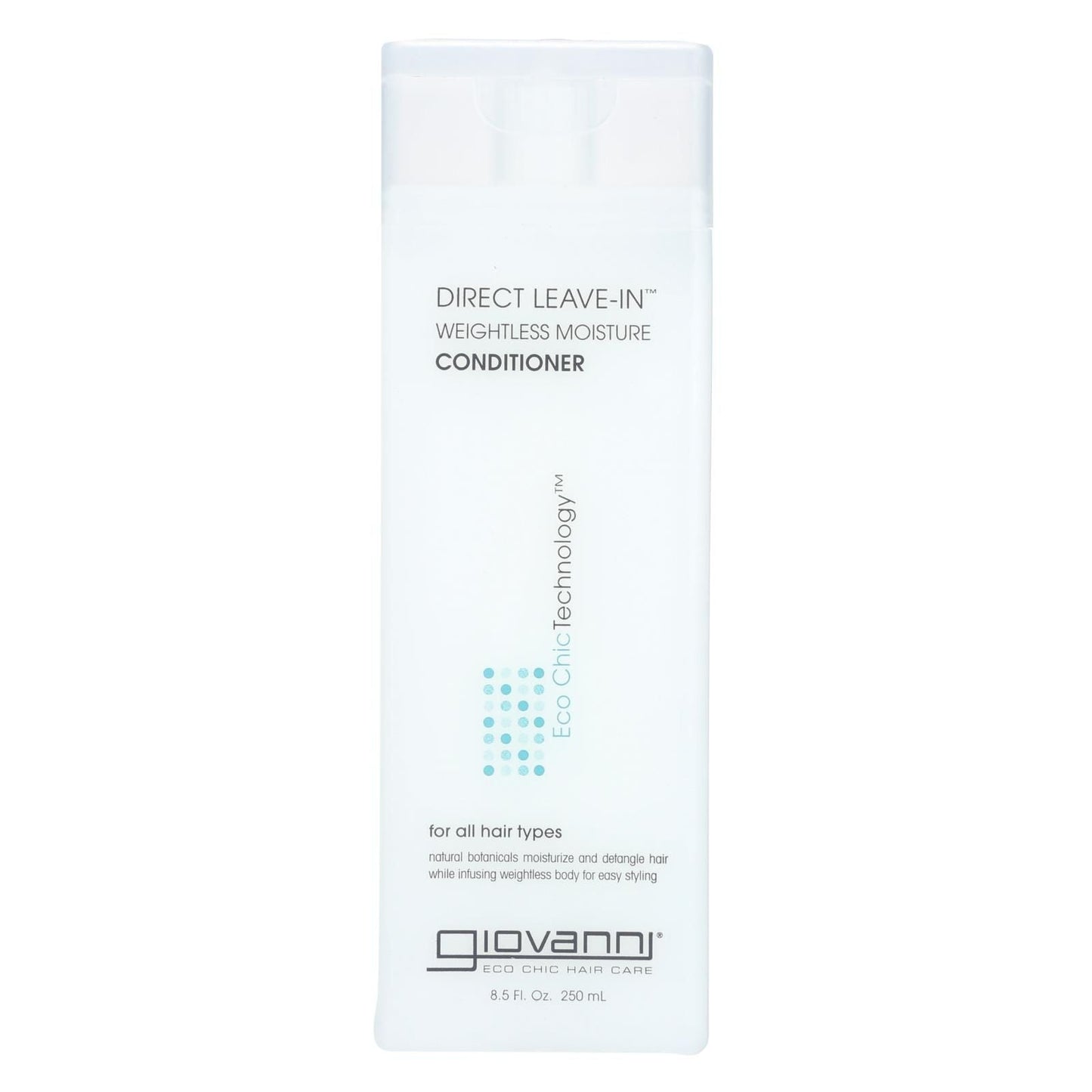 Acondicionador sin enjuague Giovanni - 8.5 oz líq.