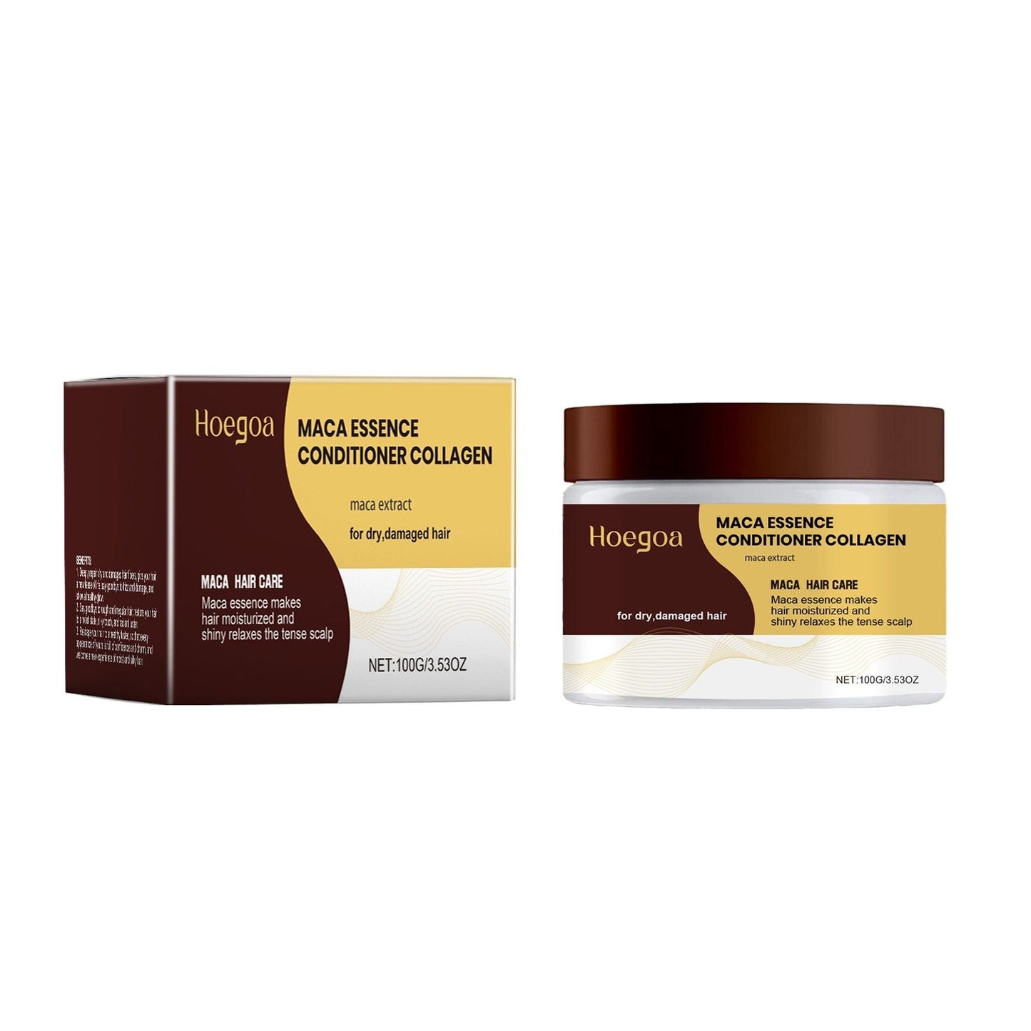 Acondicionador de colágeno Hoegoa Cuidado capilar suave Cuidado capilar suave, nutritivo, hidratante y humectante