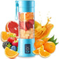 Personal blender with 6 blades; Personal Size Blender Juicer Cup; Smoothies and Shakes Blender; Handheld Fruit Machine; Blender Mixer Home