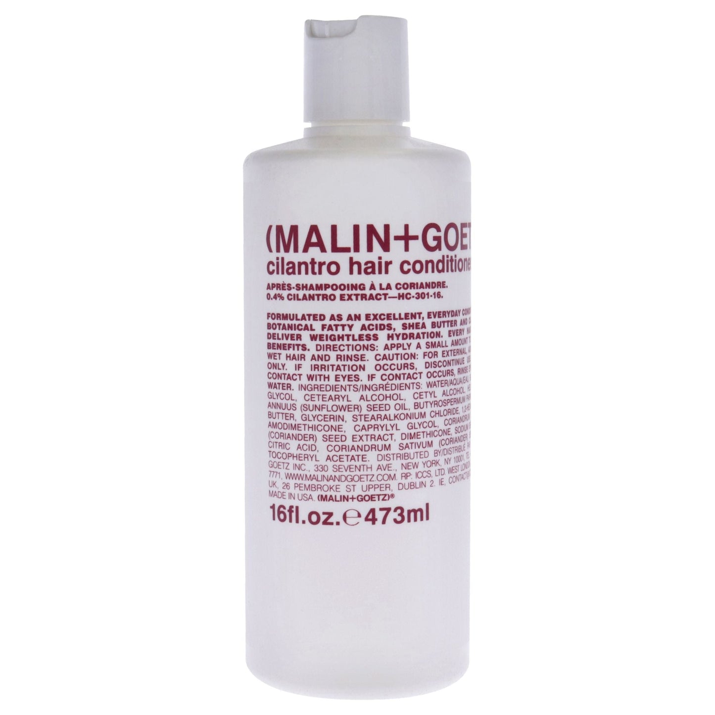 Acondicionador para el cabello de cilantro de Malin + Goetz para unisex - Acondicionador de 16 oz