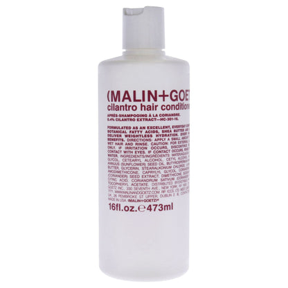 Acondicionador para el cabello de cilantro de Malin + Goetz para unisex - Acondicionador de 16 oz