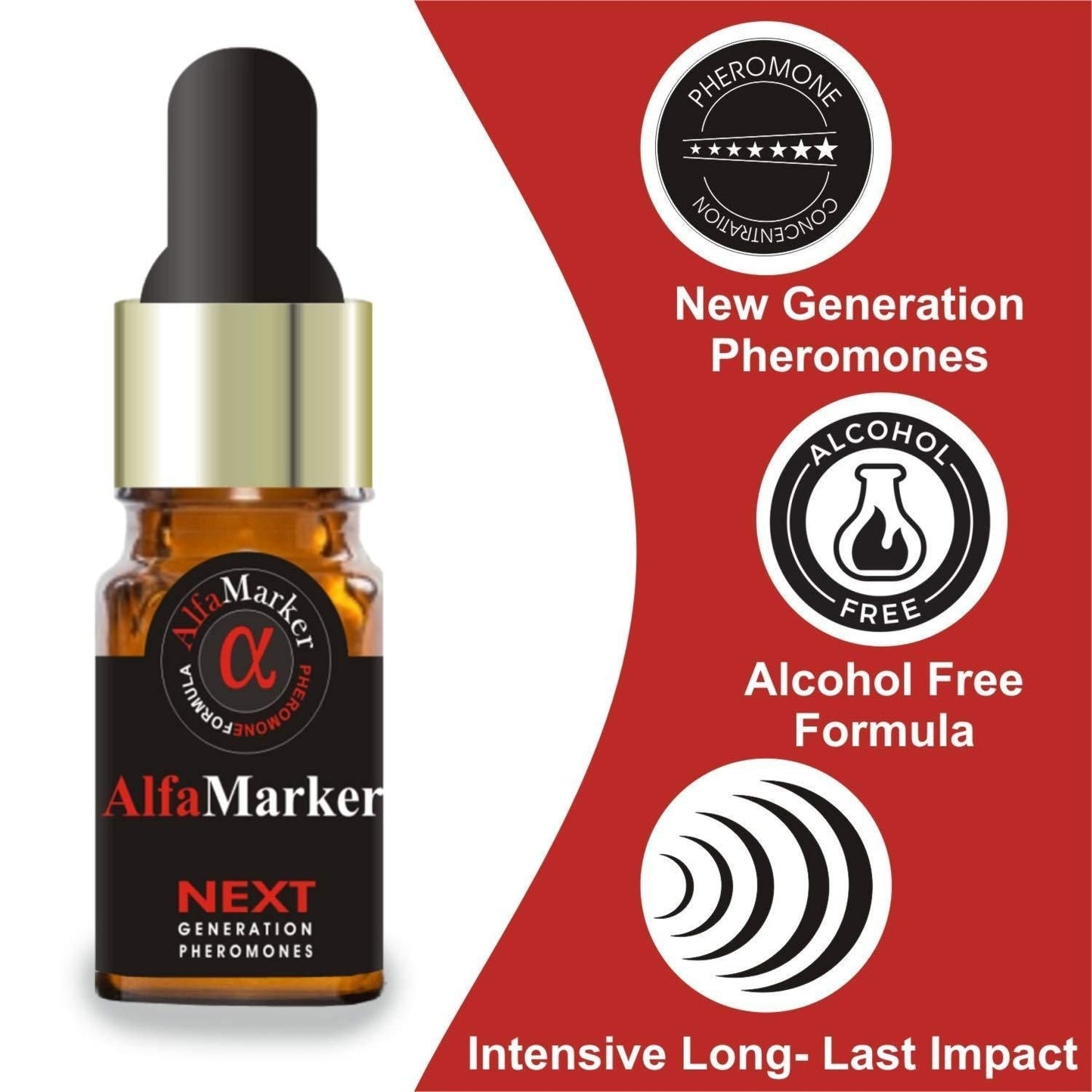 Colonia de feromonas para hombres Perfume de aceite de feromonas para hombres gotero de 5 ml roll-on de 5 ml