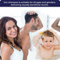 Champú anticaspa, sin sulfatos, medicado, antifúngico, para el cuero cabelludo seco, con picazón y descamación, para el crecimiento del cabello, tratamiento de la foliculitis, champú para la dermatitis seborreica con aceite de árbol de té.