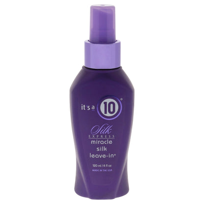 Acondicionador Silk Express Miracle Silk Leave-In de It's A 10 para unisex - 4 oz