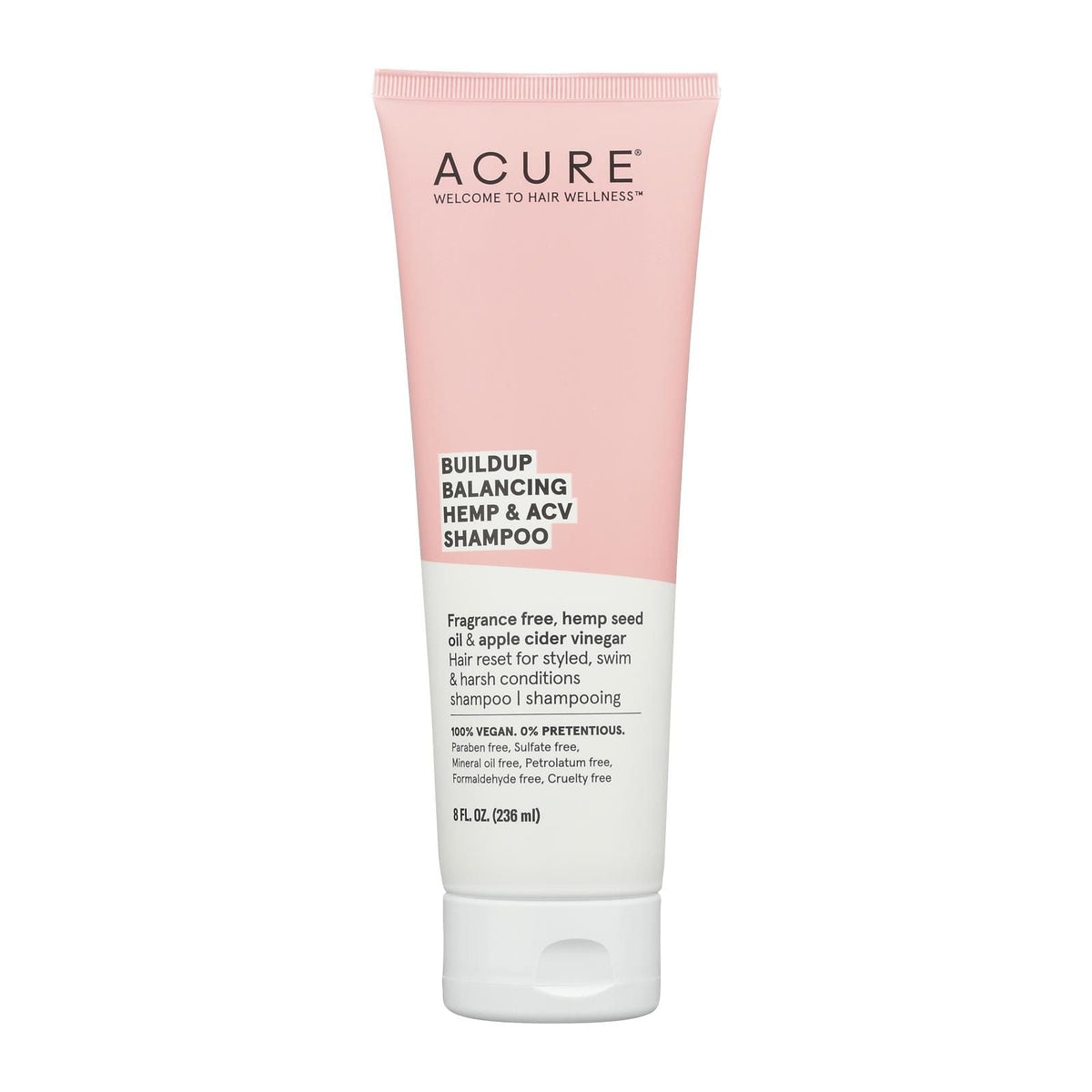 Acure - Champú Equilibrante con Cáñamo - 1 unidad - 8 oz