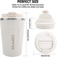 12 oz Stainless Steel Vacuum Insulated Tumbler - Coffee Travel Mug Spill Proof with Lid - T hermos Cup for Keep Hot/Ice Coffee; Tea and Beer
