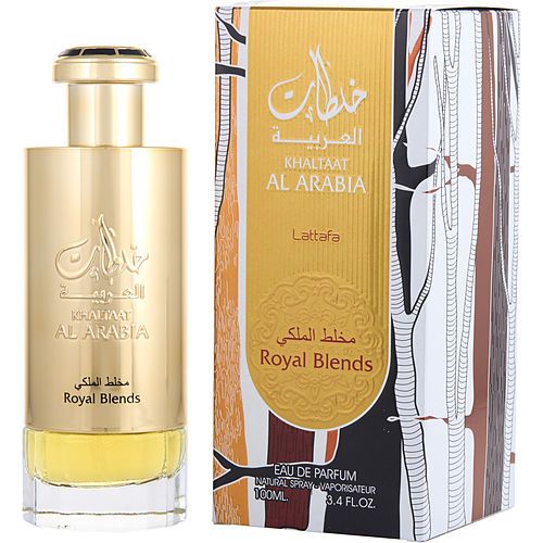 LATTAFA KHALTAAT AL ARABIA ROYAL BLENDS de Lattafa EAU DE PARFUM VAPORIZADOR 3.4 OZ
