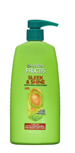 Acondicionador suavizante Garnier Fructis Sleek and Shine con aceite de argán, 1 L