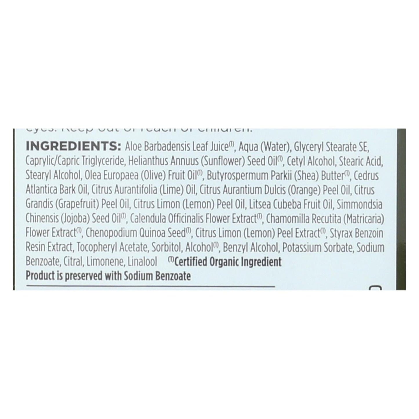 Acondicionador Clarificante de Limón Avalon Organics - 11 Fl Oz
