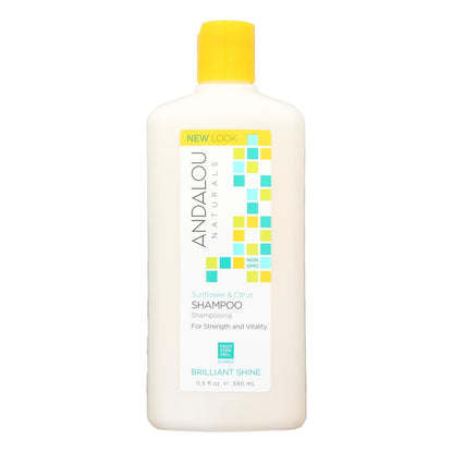 Champú Andalou Naturals Brillo Brillante Girasol y Cítricos - 11.5 Fl Oz