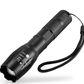 Portable Mini Flashlight LED ZOOM Torch Hunting Zoomable Flashlight Torch Light
