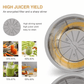 87043565 1100W household centrifugal juicer multi-function electric juicer 2.5L slag cup does not contain BPA fruit and vegetable juice, modern vertical mixing kitchen juicer, secondary mechanical