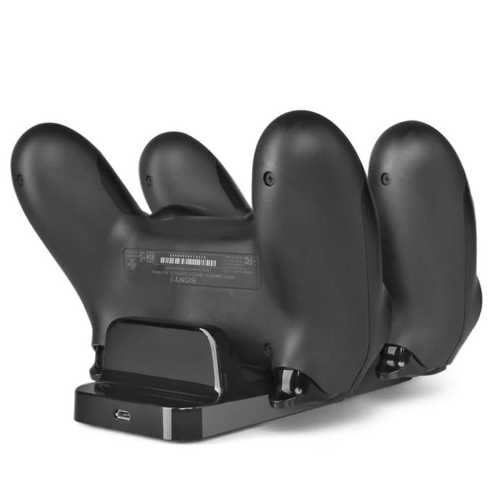 Estación de carga doble USB Base cargadora para control inalámbrico de PS4