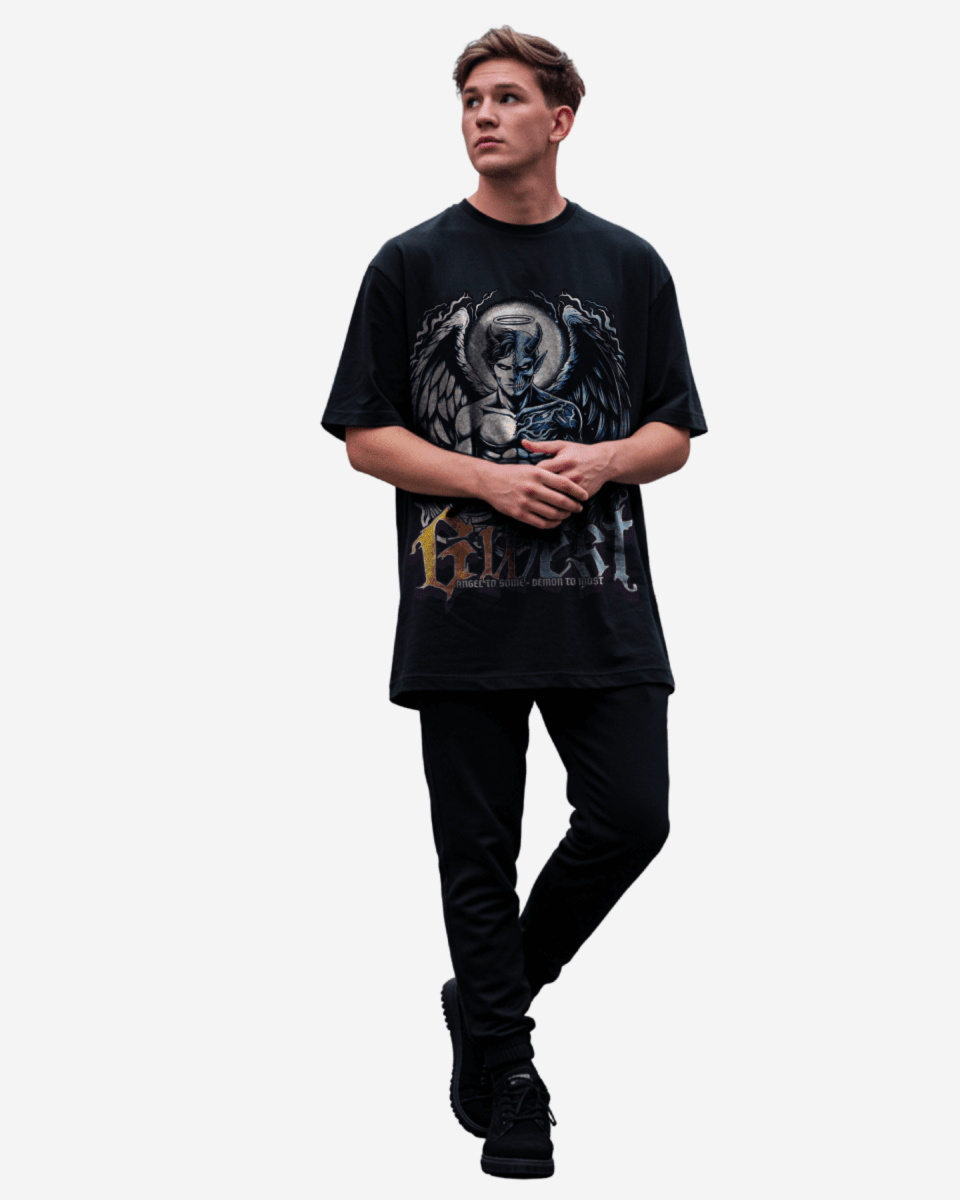 G West Duality Men's Oversized T-Shirt