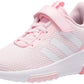 adidas Racer TR 2.0 Running Shoe Clear Pink/White/Super Pop 7 US Unisex Big Kid
