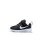 Nike Unisex Kids Running Baby/Toddler Shoes Black White Dk Smoke Grey 21 EU