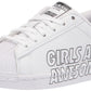 adidas Originals Superstar Sneaker White/White/Black (Girls are Awesome) 10.5 US Unisex Little Kid
