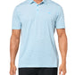 adidas Mens Ultimate365 Mesh Print Polo SEBLBUIvory