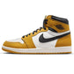 NIKE Jordan 1 High OG de Hombre “Ocre Amarillo” Talla 13 Ocre Amarillo/Negro-Vela (DZ5485-701)
