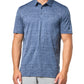 adidas Mens Ultimate365 Jacquard Polo Shirt Conavy