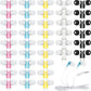 Kigeli 100 Pack Kids Bulk Earbud Headphones for Classroom Student Wired Headphones in-Ear Earbud 3.5 mm Disposable Earphones Set for Kids Adults Class School Library Museum Laptop(Multicolor)