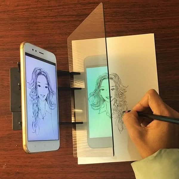 Soporte de pintura de asistencia de bocetos fácil de pintar Proyector óptico de dibujo