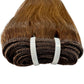 Paquetes de cabello humano 100% liso, marrón oscuro, sin procesar