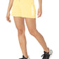 adidas Womens Essentials Linear French Terry Shorts Almost Yellow/White X-Small