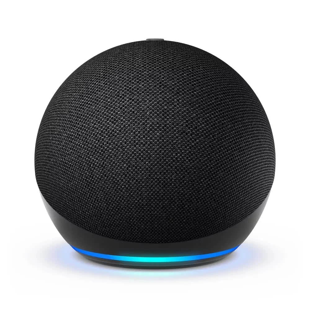 Echo Dot (5.ª generación, lanzamiento de 2022) con sonido vibrante más grande, rutinas útiles y Alexa (renovado)