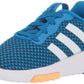 adidas Racer TR 2.0 Running Shoe Blue Rush/White/Dark Blue 5 US Unisex Big Kid