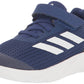 adidas Baby Duramo SL Elastic Lace Sneaker Victory Blue/White/Solar Red 6 US Unisex Infant