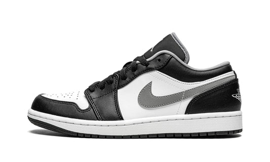 Nike Hombre Air Jordan 1 Low Negro/Gris Partícula Negro/Gris Partícula/Blanco 12