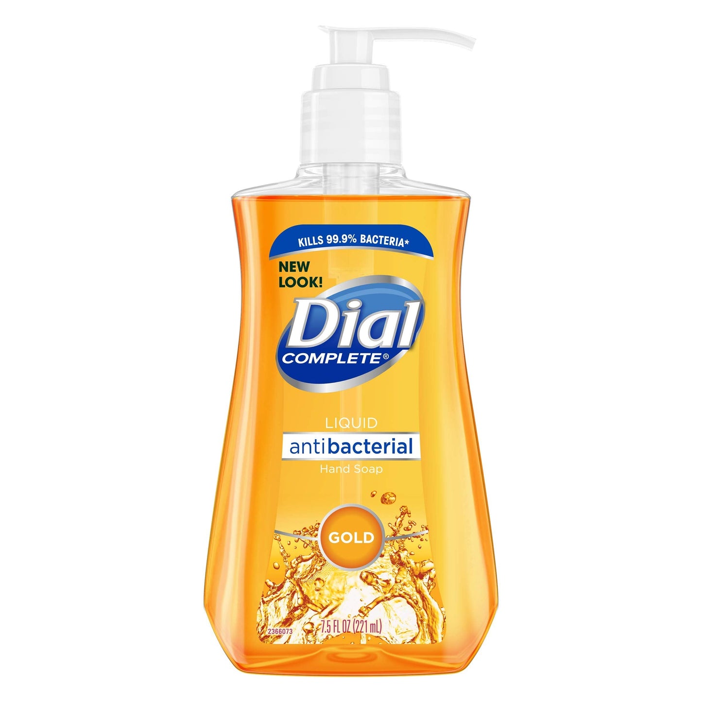 Dial Jabón Líquido Antibacterial para Manos Gold 7.5 onzas