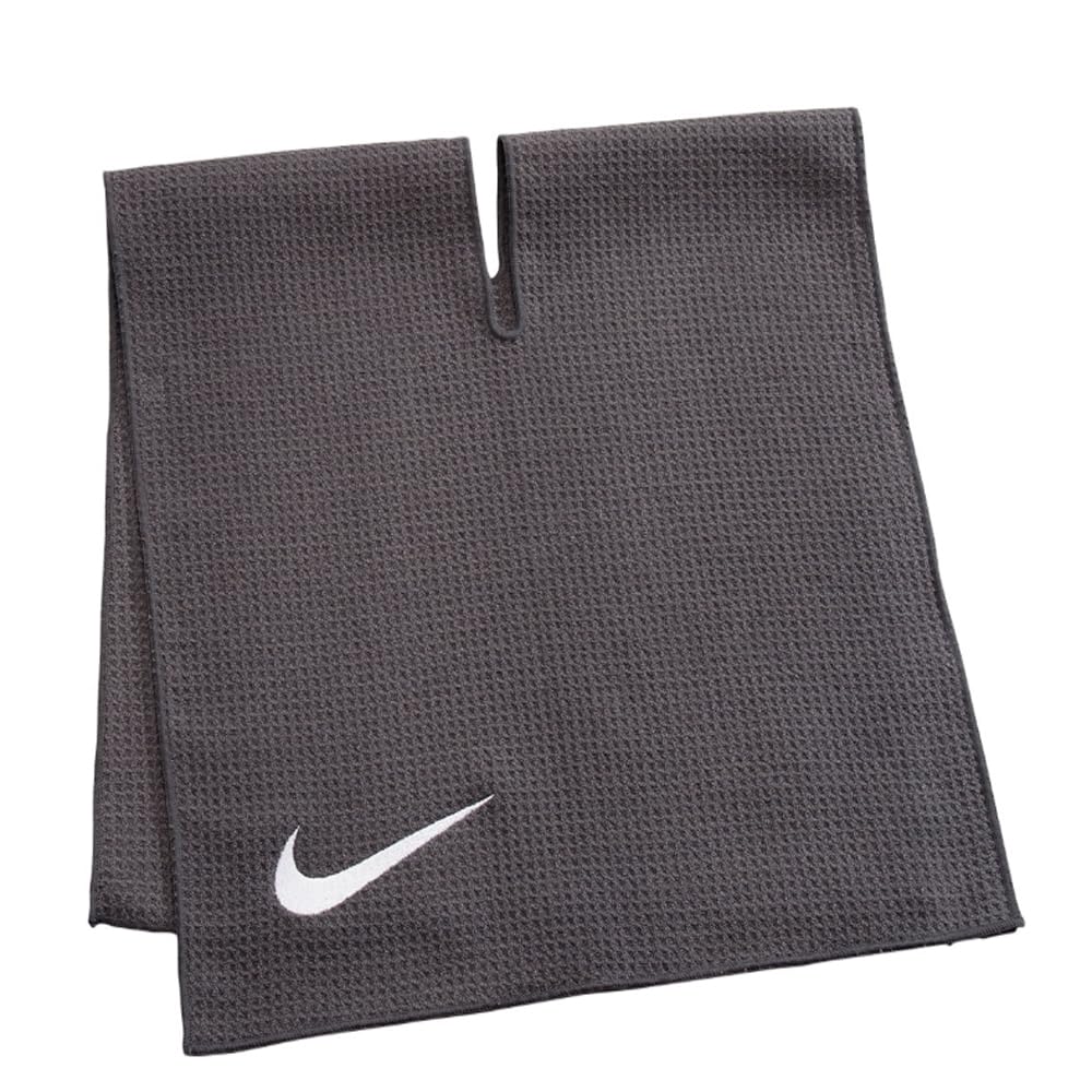Toalla de golf Nike Caddy 2.0 gris/blanco