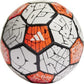 adidas Unisex-Adult Messi Club Ball White/Black/Solar Red 3