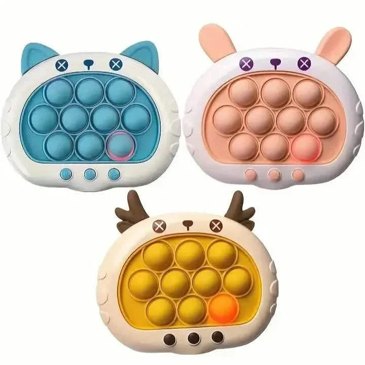 Juego Electrónico de Puzzle de Presión Rápida con Luces y Sonidos