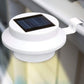 Paquete de 4: Luces LED solares para exterior