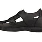CALTO - K2661 - 3.2 Inches Taller (Black) - Casual Fisherman Sandal