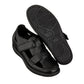 CALTO - K2661 - 3.2 Inches Taller (Black) - Casual Fisherman Sandal
