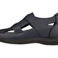 CALTO - K2663 - 3.2 Inches Taller (Navy) - Casual Fisherman Sandal