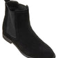 CALTO - K33090 - 2.9 Inches Taller (Black) - Suede Chelsea Boot