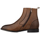 TOTO - K33093 - 2.6 Inches Taller (Coffee Brown) - Zipper Boot