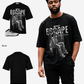 G West Escape From Reality Oversized T-Shirt Mens